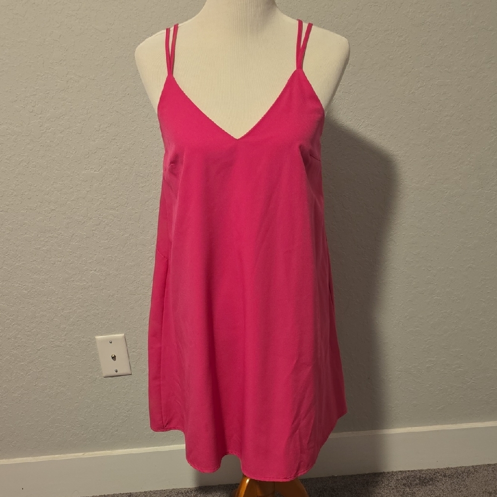 Pink Strappy Dress